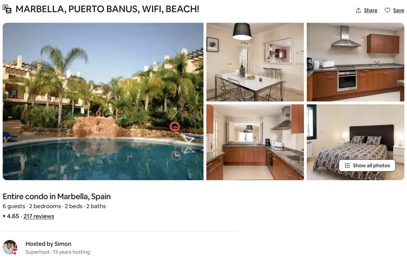 Hacienda El Palmeral: the Airbnb listing before Crossa Homes